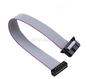 2.54 mm 2x7Pin 14Pin 14 teller IDC düz şerit kablo M/F Pitch
