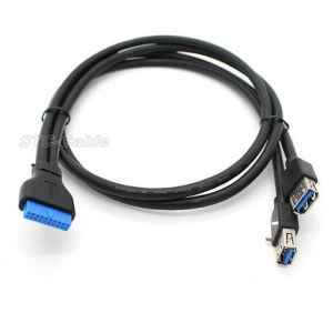 USB 3.0 USB 3.0 için 20pin dişi kablo