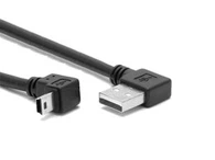 Sol açı açı 5Pin Mini B Cabe aşağı USB 2.0 yüksek hızlı kablo tersinir A