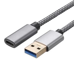 USB 3.0 A Erkek USB C Dişi Kablo